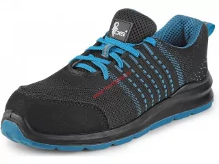 Obuv polobotka CXS TEXLINE KORNAT O1, 2123-032-806 černo-modrá