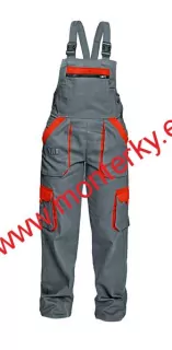 Dámské montérky laclové MAX LADY 0302-0243-00 šedo/oranžové