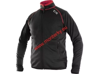 Mikina TORONTO, pánská,1520-004-805 černo-červená Doprodej poslední 2 ks od velikosti