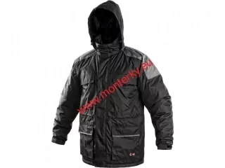 Pánská zimní bunda FREMONT,1210-005-810 černo-šedá