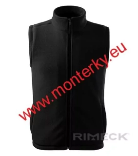 Vesta fleece unisex NEXT 518,černá 01