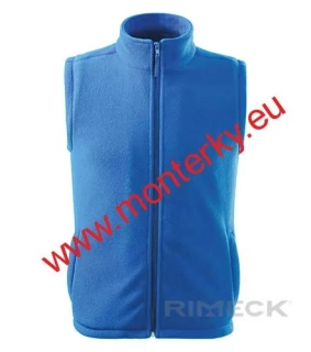Vesta fleece unisex NEXT 518,azurově modrá 14