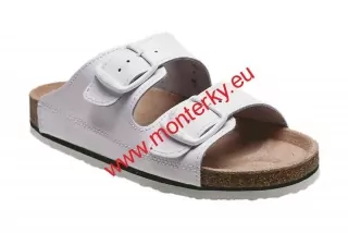 Obuv pracovní, zdravotní pantofle SANTÉ N/26/10/H bílé vzor 1398/26