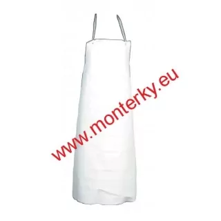 Zástěra Ansell PVC-45W, odolná proti kyselinám bílá 1140-023-100
