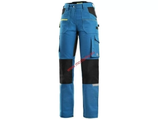 Kalhoty do pasu CXS STRETCH, dámské,1020-029-440 modro-černé