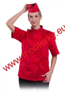 DÁMSKÝ RONDON 0409, KRÁTKÝ RUKÁV červený