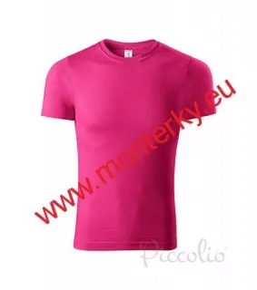 Tričko dětské 135 g/m² PELICAN P72, purpurová 040