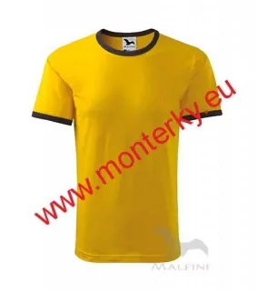Tričko dětské 180 g/m² INFINITY 148, žlutá 004