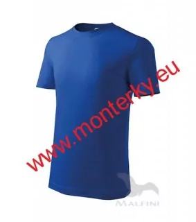 Tričko dětské 145 g/m² CLASSIC NEW 135, královská modrá 005