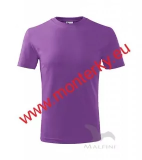 Tričko dětské 145 g/m² CLASSIC NEW 135, fialová 064