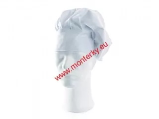 Kuchařský baret LUDVA, bílý 1150-024-100-00