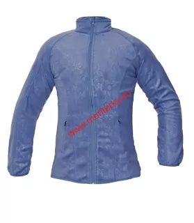 Mikina YOWIE FLEECE JACKET,modrá 0301-0323-40