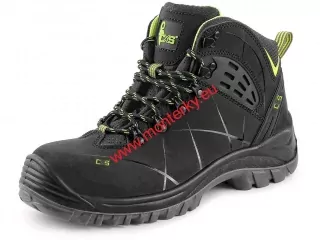 OBUV KOTNÍKOVÁ CXS UNIVERSE METEOR O2, ČERNO-ZELENÁ,2114-020-808