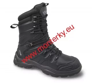 Holeňová pracovní obuv - celokožená s membránou, MILANO 6480-O2