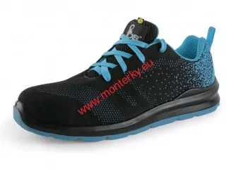 Obuv polobotka CXS TEXLINE SILBA S1P ESD,2126-060-806 černo - modrá