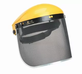 Ochranný štít drátěnýs náhlavním držákem VISIGUARD MESH
