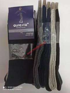 Ponožky auravia FX4749, 90% bavlna veikost 47-49, cena za 5 párů