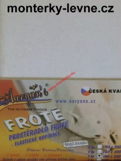 Prostěradlo FROTÉ 180x200cm České DVOJLŮŽKO bílé