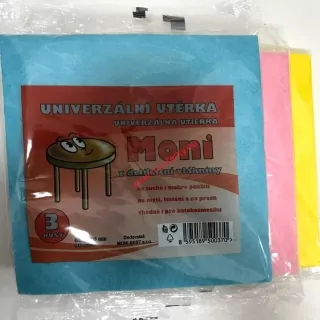 Moni utěrka univerzální 3ks
