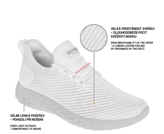 Obuv ultra lehká BNN Nexo White Low 0649030010