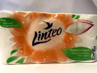 Linteo Toaletní papír Satin extra soft 3V 8ks