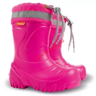 Dětské zateplené holínky MAMMUT S 0300 F1 PINK růžová