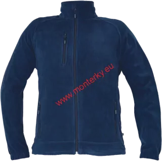 Mikina BHADRA fleecová bunda 0346-0003-41 navy
