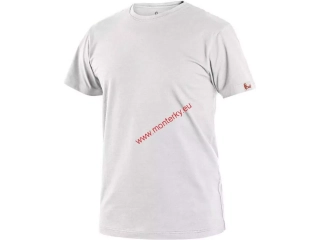 Tričko s krátkým rukávem NOLAN bílé 1610-312-100