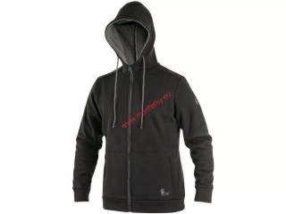 MIKINA CXS HARRISON, PÁNSKÁ, 1520-010-810 ČERNO-ŠEDÁ