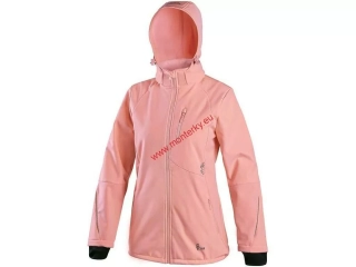  Dámská softshellová bunda CXS NEVADA 1230-119-214 meruňková,doprodej poslední 1 ks od velikosti