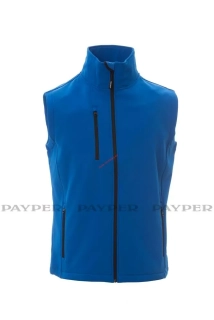 Softshellová vesta PAYPER, GLASGOW 1363-0355 KRÁLOVSKÁ MODRÁ 09000 až 5XL
