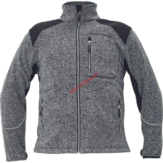 BOYER bunda Svetr 0301-0537-00 šedá 4XL,5XL