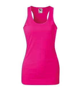 Tílko dámské RACER167, neon pink 89