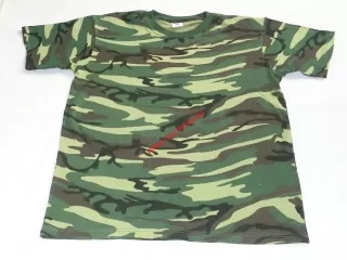 Dětské Army triko kr.ruk.tmavé-maskáč