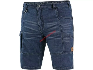 KRAŤASY JEANS CXS MURET, PÁNSKÉ, MODRO-ČERNÉ 1450-040-411 CANIS