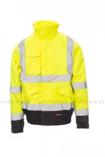 Refllexní bunda PADDOCK 001219-0379 ŽLUTÁ 01014 až 5XL