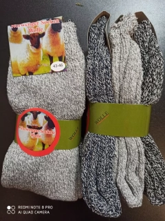 Ponožky zimní ovečka Norwenger Socken Wolle CD-3003 ,cena za 3 páry