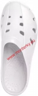 Pantofle DEMAR AERO 4921 dámské BÍLÉ děrované 36-40