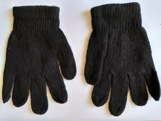Elastické rukavice ČERNÉ 21CM STM2011