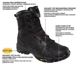 Obuv PANTHER XTR O2 BOOT 0698050260