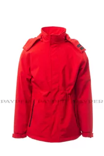 Bunda Nordet zatep. softshell S00295-P071 červená 03000