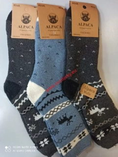 Ponožky ALPACA vlna THERMO celovzorové WZ09 39-47 cena za 3páry