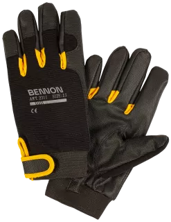 Rukavice zimní KALYTOS WTR GLOVES BLACK/YELLOW 0766100060