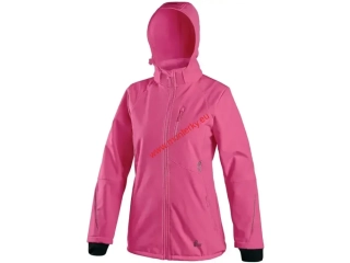 Dámská softshellová bunda CXS NEVADA 1230-119-300 růžová
