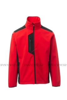 BUNDA SOFTSHELL GALWAY S00549-P114/03015 ČERVENÁ XS-5XL