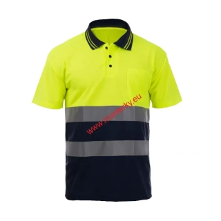 Polokošile VISPOL ŽLUTÉ HV POLO TRIČKO procera