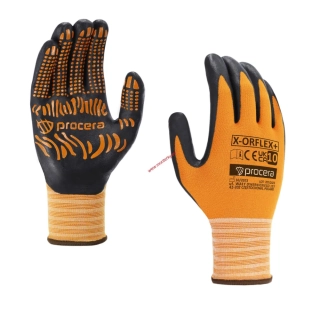 Rukavice s tečkami na prstech X-ORFLEX+ 9,10 procera