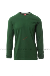 Tričko dlouhý rukáv PINETA 893-0033/07000 ZELENÁ až 5XL PAYPER