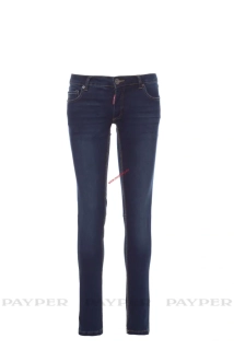 Kalhoty dámské SAN FRANCISCO LADY 1207-0377/08003 MODRÁ DENIM PAYPER