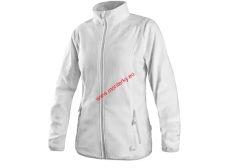 Mikina GRANBY LADY, dámská, fleece, bílo-šedá canis 1510-051-109